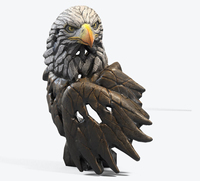 Aangepaste Polyresin Souvenir Adelaar Buste 3d Model Decor