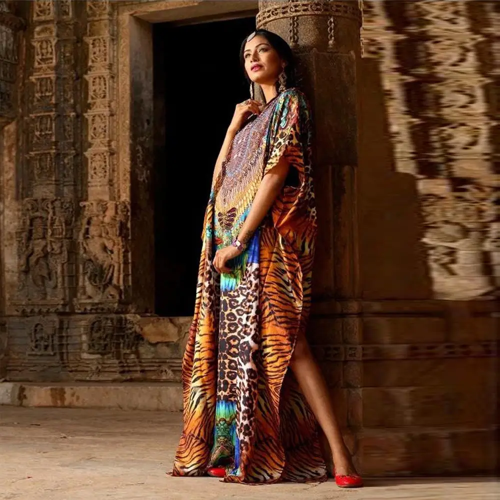 Robe de style rétro à imprimé africain pour femme, vêtement africain de grande taille, vente en gros