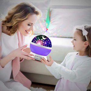<span class=keywords><strong>Prix</strong></span> concurrentiel couleur changeante led veilleuse lune étoile projecteur veilleuse - Product Image 4