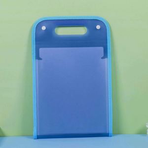 Porte-documents vertical extensible de format A4, 13 pochettes, couleur unie, avec double bouton pression - Product Image 3