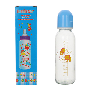 Biberón de vidrio para bebé ALG Bpa Free Food Grade Straight 120 ml 240 ml - Product Image 6