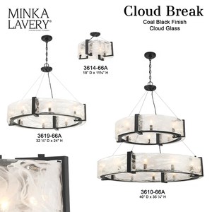 110v moderno LED nuvola di vetro smerigliato lampadario francese rotondo/lungo soggiorno sala da pranzo doppia altezza plafoniera - Product Image 4