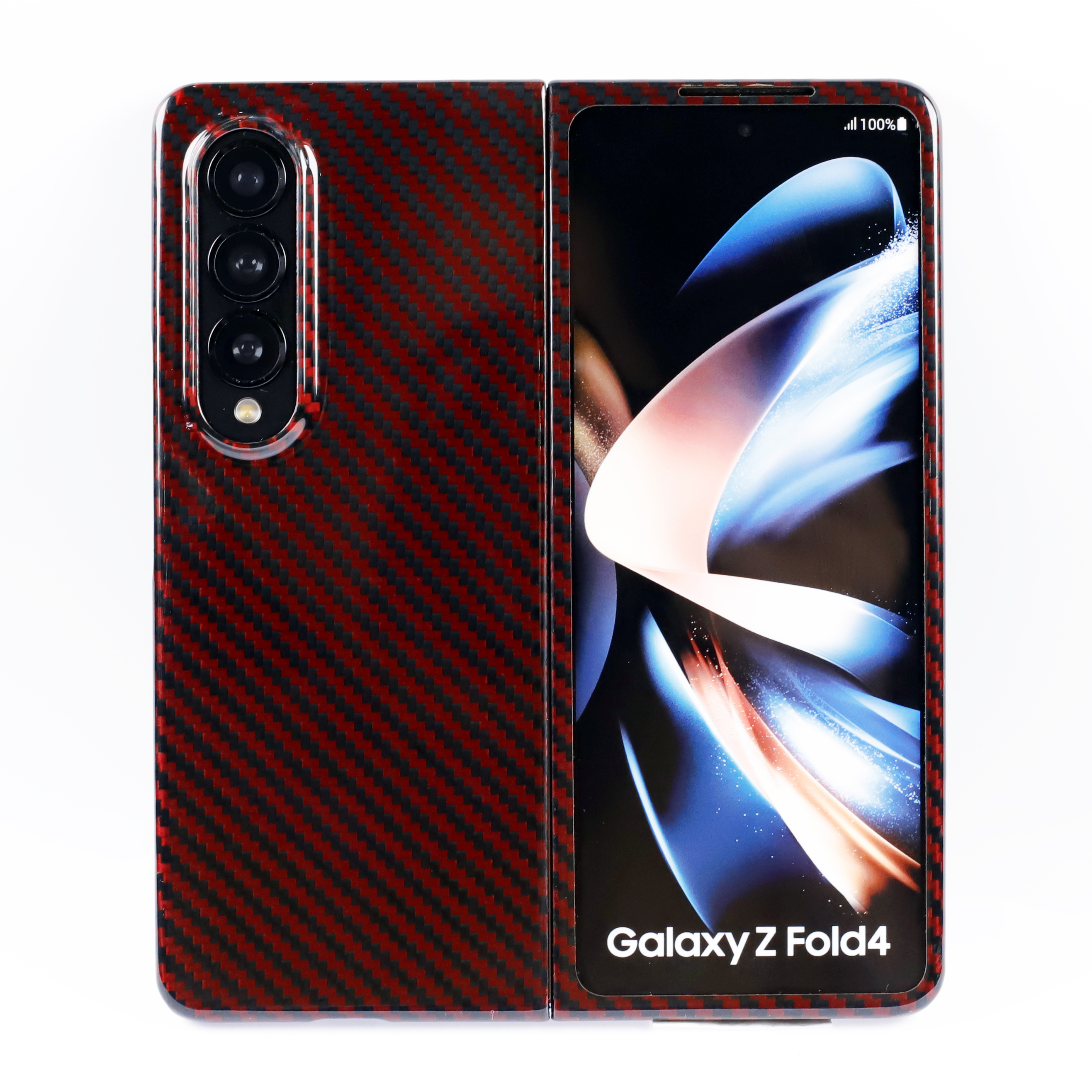 red glossy
