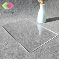 Plaque en plexiglas PMMA épaisse de Chine, 2m x 3m (4ft x 6ft), 6mm 10mm, grande plaque acrylique
