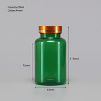 Échantillons Gratuits – Bouteille Vide en Plastique pour Médicaments, Vitamines, Pilules, Capsules – Pot de Qualité Alimentaire pour Compléments Alimentaires