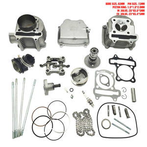 Kit cylindre et culasse <span class=keywords><strong>GY6</strong></span> 125 150 155 170 175 180 pour moteur 4 temps de scooter chinois ZNEN TAOTAO KEEWAY <span class=keywords><strong>BAOTIAN</strong></span> JMSTAR - Product Image 6