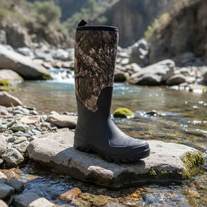 Bottes <span class=keywords><strong>de</strong></span> jardinage en caoutchouc durables et isolées pour hommes, design personnalisable, imperméables, recyclables, en néoprène, bottes imperméables, bottes <span class=keywords><strong>de</strong></span> chasse dans la <span class=keywords><strong>boue</strong></span> - Product Image 6
