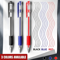 Stylo à encre gel 0,5 mm en gros, stylo promotionnel avec logo personnalisé, Bailingniao 1560, papeterie de bureau classique, bleu, noir, rouge, écriture fluide