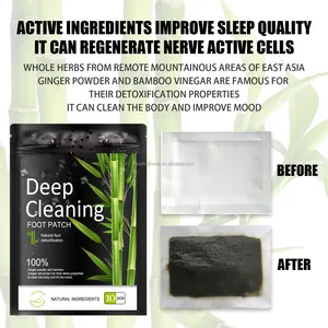 Nhà Máy Tốt Nhất Sản Phẩm Bán Chạy Sản Xuất Tại Trung Quốc Tre Dấm Tre Gừng Detox Mỏng Chân Vá