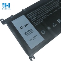 Batterie d'ordinateur portable WDXOR 11.4V 42Wh 3680mAh pour Dell inspiron 13 5000 5378 5570 14 7000 7460 15 5567 Vostro 5468 Batterie pour ordinateur portable