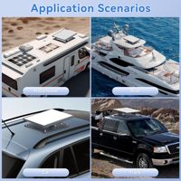 Support de toit magnétique Starlink Mini pour voiture, en acier carbone 66 mm, 30 angles réglables, installation rapide, modèle ST168 pour camping-car, fourgonnette, yacht