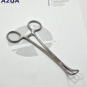Stainless Steel Backhaus Towel Clamp Surgical Instrument Sharp Pointed Tips Reusable Medical Operating Room Draping Clamp - Product Image 3