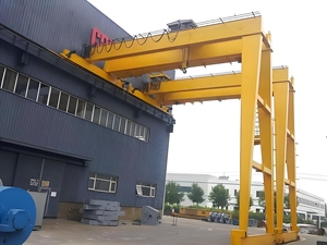 Di động đôi dầm bán giàn cần cẩu 5 tấn Đường Sắt Gắn Goliath cần cẩu - Product Image 2