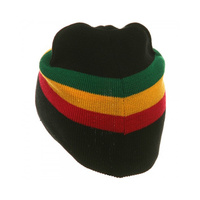 Gorro Rasta con Bordado de León, Diseño Rastafari, Selassie, África, Jamaica, Reggae