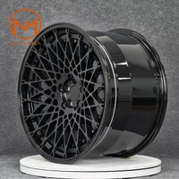 Jantes en alliage Maxtera forgées sur mesure, design en maille à 2 pièces, pour voitures de tourisme BMW, Porsche, Audi, Mercedes Benz, Golf, Lexus