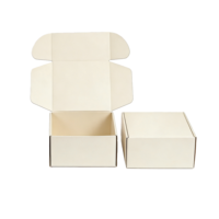 Boîte d'emballage en carton rigide écologique personnalisée, directement de l'usine, avec pelliculage mat pour chaussettes, fourrure, cadeaux, expédition, vente au détail, logo personnalisé