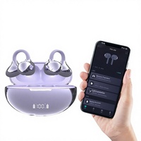 Écouteurs OWS à clipser, conception exclusive, Bluetooth 5.4, Traduction IA, Réduction de bruit ENC, Longue autonomie, Pour activités de plein air, randonnée et cyclisme