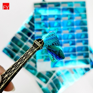 Fälschungssichere Rubbelloskarte für den Großhandel, Anti-UV-Hologramm-Rubbelaufkleber zu einem günstigen Preis - Product Image 2