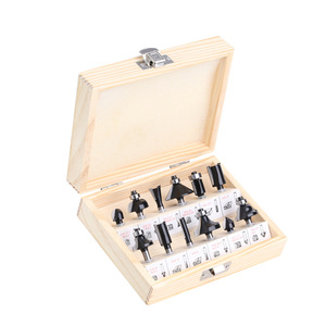Milling Cutter Set 12 Pc Carbide Woodworking Tools For Cnc <b>Machining</b> Center Edge Trimming - Product Image 1