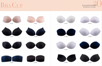 Échantillon de bonnet de soutien-gorge moulé sur mesure 30 USD par style, échantillon de coussinet de soutien-gorge en mousse PU pour sous-vêtements et maillots de bain