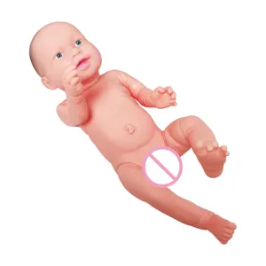 Vente en gros réaliste simulation vive néonatale nourrisson squelette accouchement nouveau-né mannequin simulateur de formation médicale bébé modèle