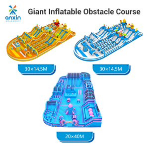 Château Gonflable Géant 30m*30m, Parc de Jeux Commercial, Grande Ville de Divertissement, Location pour Événements, Livraison Rapide Directe d'Usine - Product Image 5