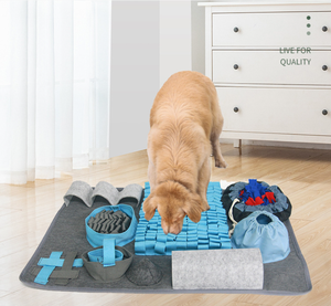 2022 dayanıklı noel şok Mat Pet oyuncak gizlemek ve aramak burun çalışması koku eğitim gıda gizleme peluş keçe köpek çiğnemek oyuncak - Product Image 4