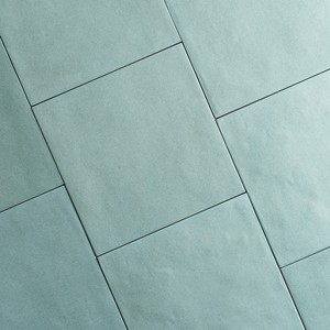 Carrelage bleu Formentera 15x15 cm 8 mm finition mate bords irréguliers - Product Image 4
