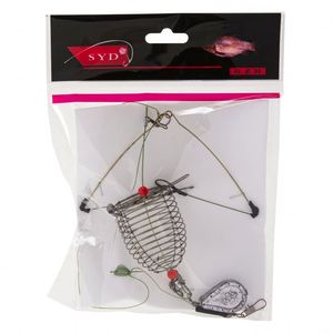 Vente en gros d'appâts métalliques anti-enchevêtrement en acier inoxydable Cage à appâts Hercules à longue coulée - Product Image 1