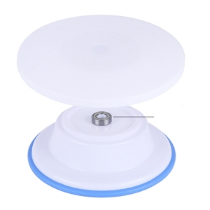 Mejor venta DIY 360 grados antideslizante giratorio pastel tocadiscos y herramientas de pastelería con caja de Color que incluye alfombrilla para hornear - Product Image 6
