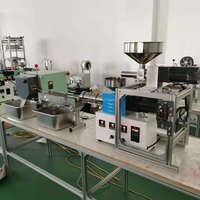 SJ35 bureau en plastique granulateur PP PE PVC coupe-granulés en plastique Filament en plastique Machine d'extrusion plastique granulation Machine