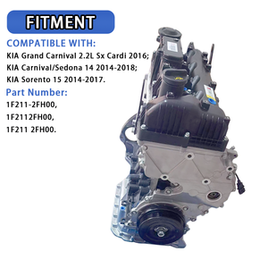 Conjunto de Motor Diésel Original 1F211-2FH00 para <span class=keywords><strong>KIA</strong></span> Grand <span class=keywords><strong>Carnival</strong></span> 2.2L Sx Sorento, Motor Automotriz 1F2112FH00, 1 Pieza - Product Image 2