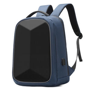 Sac à dos pour ordinateur portable tendance et cool pour homme, design personnalisé, imperméable, logo imprimé, coque rigide, sac d'école, sac d'affaires, sac à dos - Product Image 6