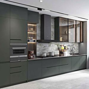 Tirador Azul para Mueble de Cocina, Cubrecanto PLCC20032, Muebles de Cocina con Exhibidor PLCC20032 - Product Image 1