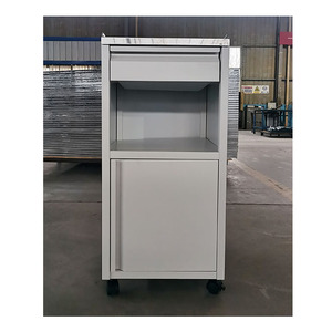 Mueble Auxiliar de Acero para Hospital con Cajón y Ruedas - Gabinete Móvil Duradero y Ecológico para Uso Escolar y Hospitalario - Product Image 3