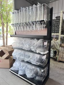 ECOBOX Estantes de Exhibición de Hierro, Estantes de Tienda, Estante de Exhibición de Dulces, Estantería de Góndola, Estantes de Supermercado para Tiendas - Product Image 3