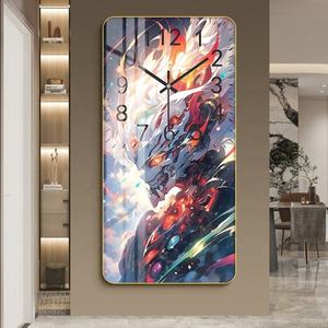 Reloj de Pared de Cristal Etéreo: una Elegancia Atemporal para tu Espacio de Vida, Diseño de Anime y Dibujos Animados - Product Image 2