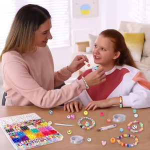 Venta al por mayor: Set de 30 rejillas de cuentas grandes de pony, cuentas de colores, cuentas de plástico acrílico personalizadas para hacer <span class=keywords><strong>accesorios</strong></span> de joyería - Product Image 5
