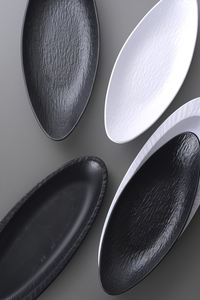 Hotel de 5 estrellas, estilo occidental, plato de <span class=keywords><strong>melamina</strong></span> en forma de barco, <span class=keywords><strong>vajilla</strong></span> moderna en blanco y negro <span class=keywords><strong>para</strong></span> hoteles, muestra gratis disponible - Product Image 3