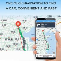 Localisateur automobile de petite taille, mini traceur de puce portable, dispositif de suivi GPS secret, voiture via le numéro IMEI