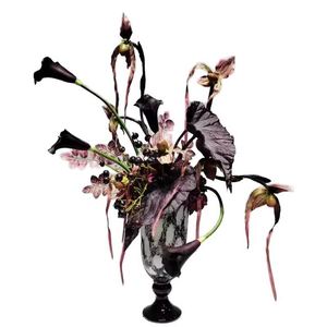 OH ARTS - Decoración Navideña de Gran Tamaño para el Año Nuevo, Tema Oscuro, Decoración Moderna para el Vestíbulo del Hotel, Tela Floral Simulada Antibacteriana Hecha a Mano - Product Image 1