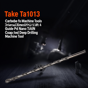 Ttake Ta1013 Universal Carbide <b>Drill</b> Bit 4 <b>Guide</b> Pads Nano TiAlN Coated Deep Hole Drilling Machine Tool - Product Image 3