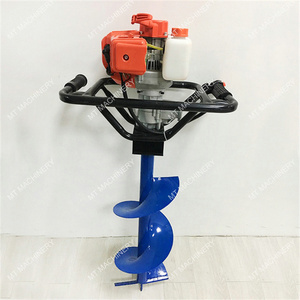 Tarière de plantation d'arbres CE de haute qualité 52cc, perceuse de trous profonds pour poteaux, tarière de sol - Product Image 2