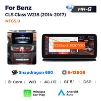 MEKEDE VIDEO mobil nirkabel untuk Benz CLS Class W218 NTG4.5 NTG5.0 Snapdragon 680 navigasi mobil