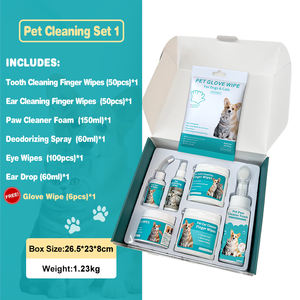 Muestra Gratis de Kit de Toallitas de Limpieza Diaria para Mascotas, Set de Toallitas Húmedas para Limpieza de Ojos de Perro con Ingredientes Suaves y no Irritantes, Kits de Limpieza para Gatos y Mascotas - Product Image 3