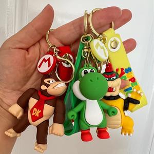 Porte-clés Mary Super, poupée, jouet en plastique <span class=keywords><strong>Mali</strong></span>, petit cadeau, dessin animé de voiture, chimpanzé, pendentif en gros - Product Image 2