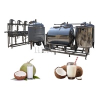 Machine électrique de traitement de l'eau de coco avec moteur PLC / Machine de production d'eau de coco / Machine à eau de coco thaïlandaise 380V