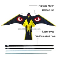 Nouveau cerf-volant de contrôle des oiseaux effrayants Black Hawk de l'usine de cerfs-volants de Weifang