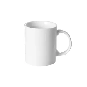 Tazza a sublimazione da 11 once tazza da caffè in bianco per la stampa a sublimazione sfusa ceramica bianca con manico 11 oz tazza a sublimazione