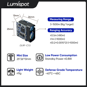 Module télémètre laser OEM Lumispot haute précision 1500m DLRF-C1.5, module professionnel Lumispot haute précision 1500m DLRF-C1.5 - Product Image 2